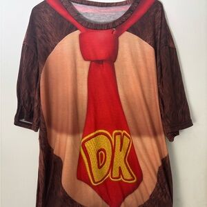 Men’s XL Donkey Kong Graphic T-Shirt - Red
